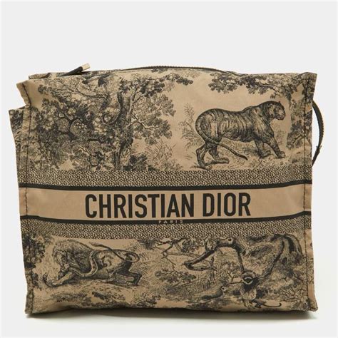 dior travel zip pouch|Dior travel zipped pouch.